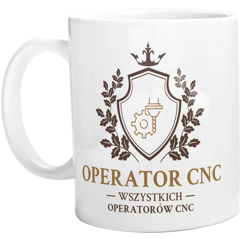 Operator Cnc Wszystkich Operatorów Cnc - Kubek Biały