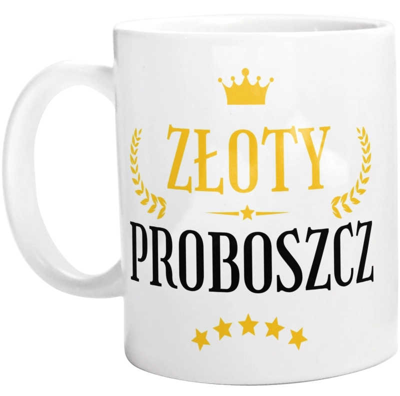 Złoty proboszcz - Kubek Biały