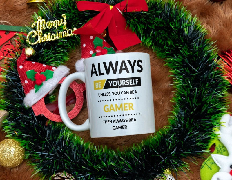 Always Be Gamer - Kubek Biały
