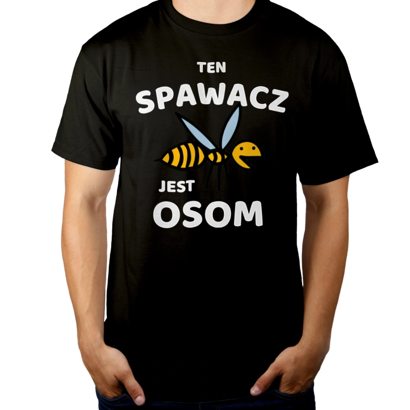 Ten Spawacz Jest Osom Awesome - Męska Koszulka Czarna