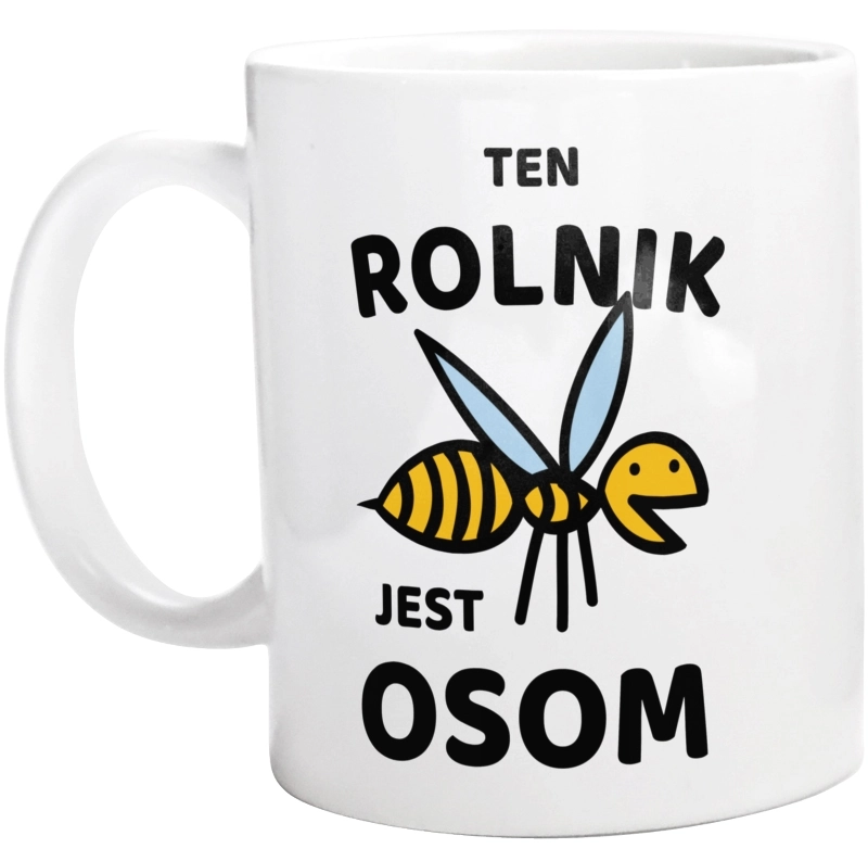 Ten Rolnik Jest Osom Awesome - Kubek Biały