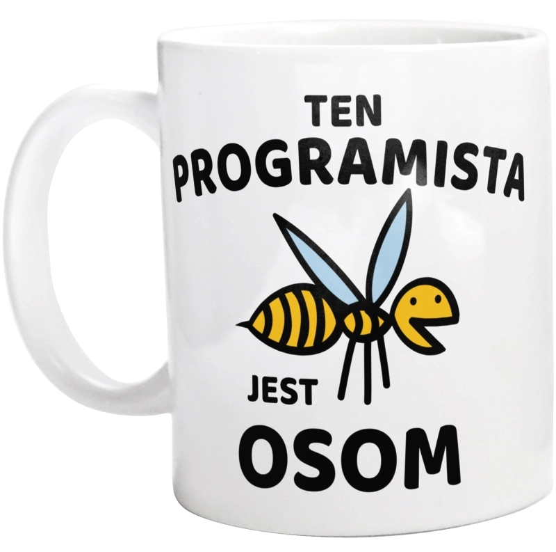 Ten Programista Jest Osom Awesome - Kubek Biały