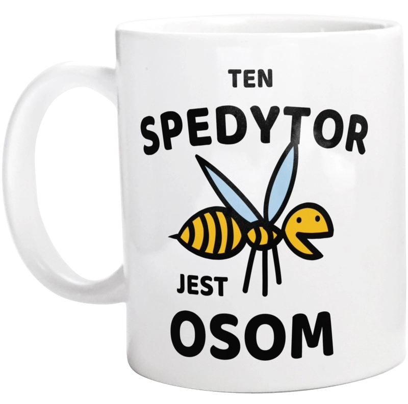 Ten Spedytor Jest Osom Awesome - Kubek Biały