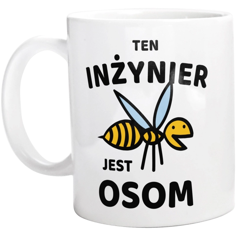 Ten Inżynier Jest Osom Awesome - Kubek Biały