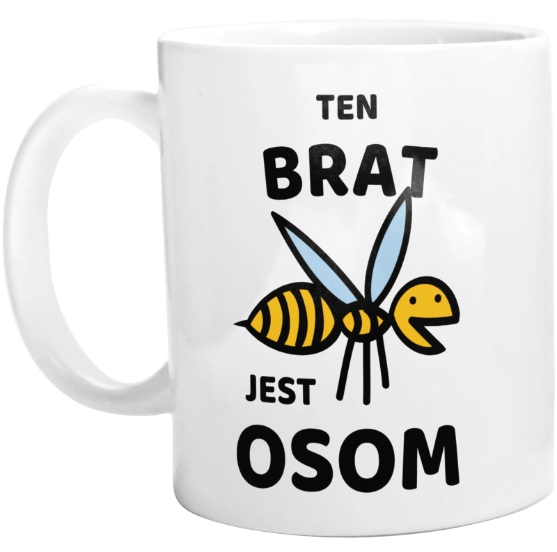 Ten Brat Jest Osom Awesome - Kubek Biały