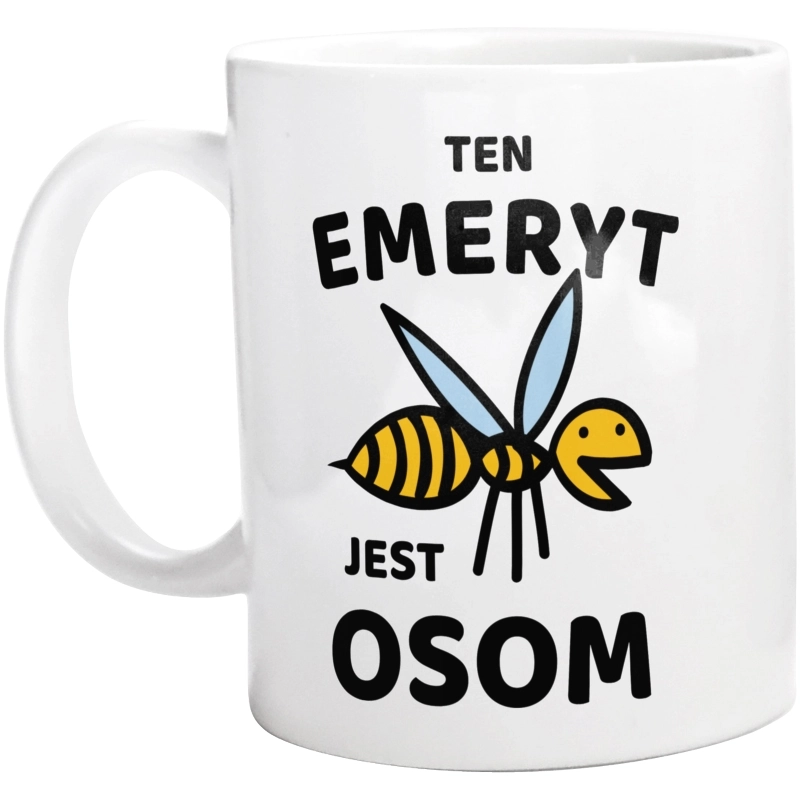 Ten Emeryt Jest Osom Awesome - Kubek Biały