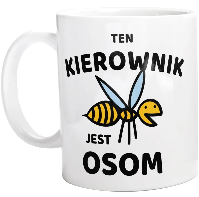 Ten Kierownik Jest Osom Awesome - Kubek Biały