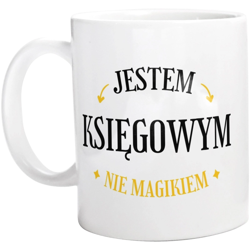 Jestem Księgowym Nie Magikiem - Kubek Biały