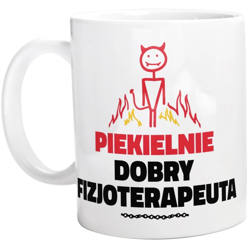 Piekielnie Dobry Fizjoterapeuta - Kubek Biały