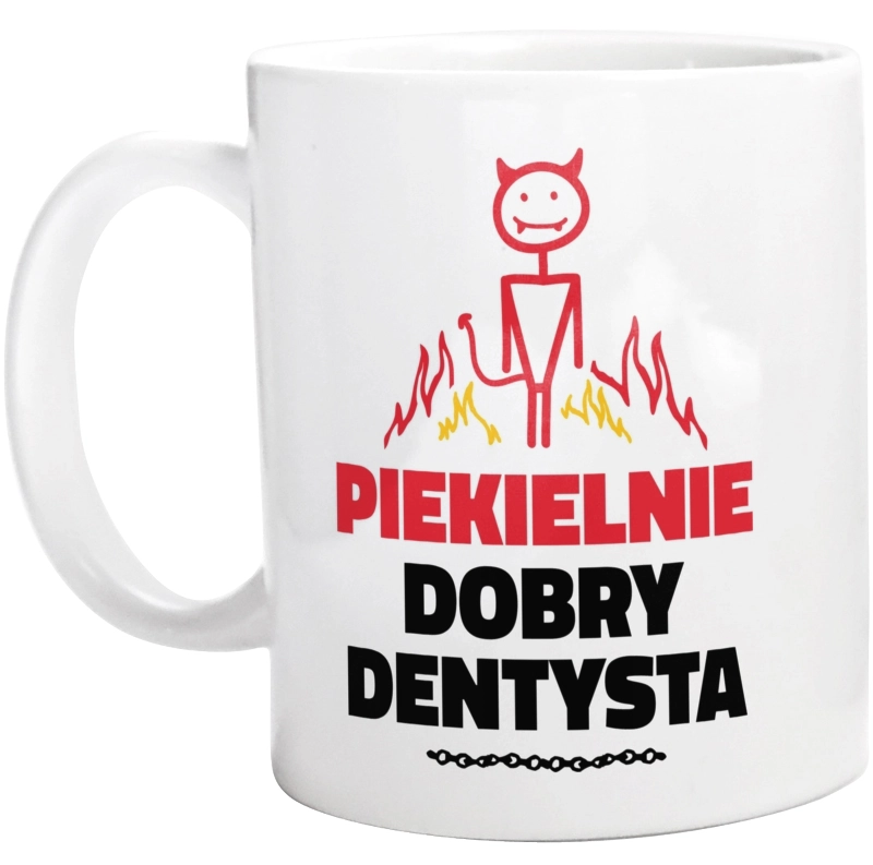 Piekielnie Dobry Dentysta - Kubek Biały