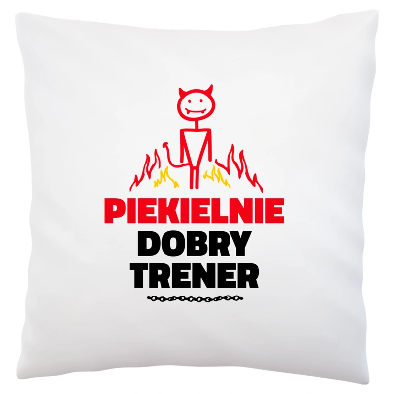 Piekielnie Dobry Trener - Poduszka Biała