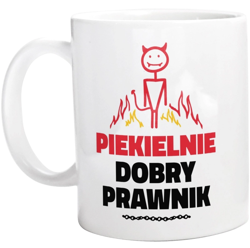 Piekielnie Dobry Prawnik - Kubek Biały