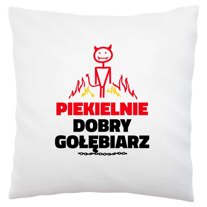 Piekielnie Dobry Gołębiarz - Poduszka Biała