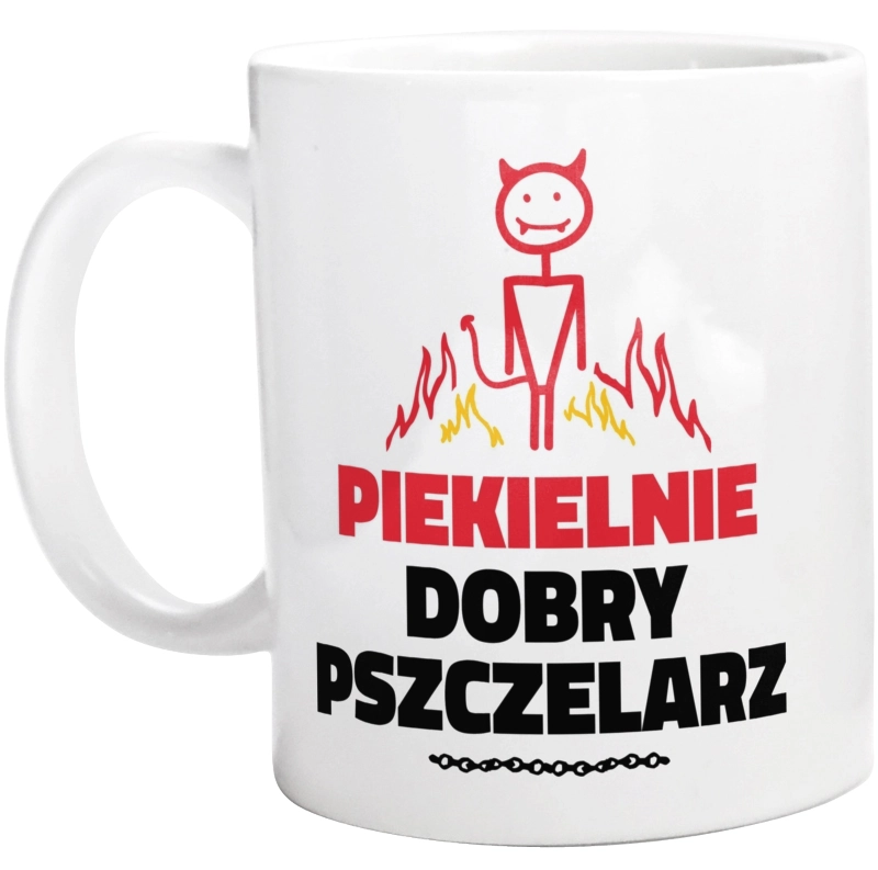 Piekielnie Dobry Pszczelarz - Kubek Biały