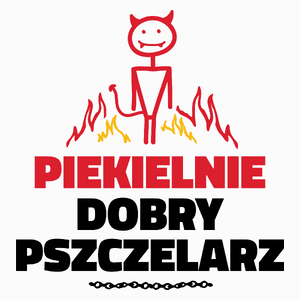 Piekielnie Dobry Pszczelarz - Poduszka Biała