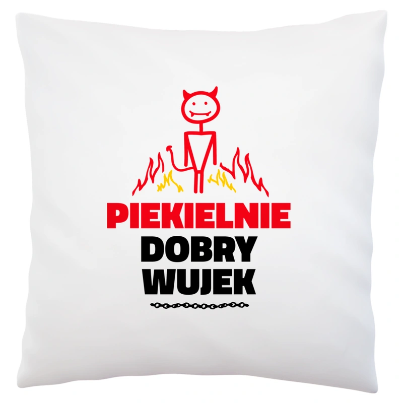 Piekielnie Dobry Wujek - Poduszka Biała