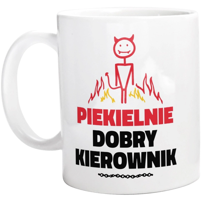 Piekielnie Dobry Kierownik - Kubek Biały