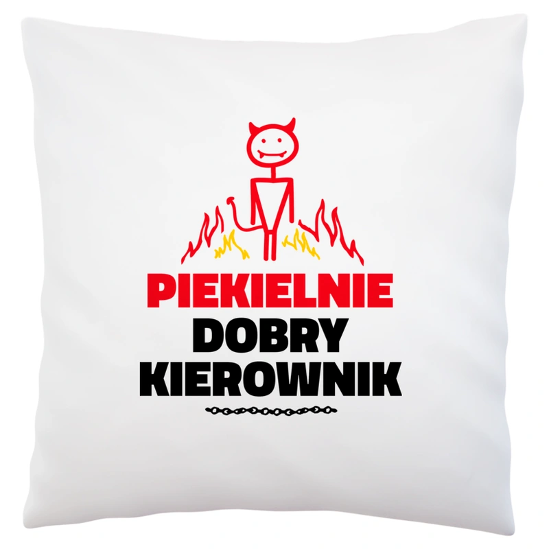 Piekielnie Dobry Kierownik - Poduszka Biała