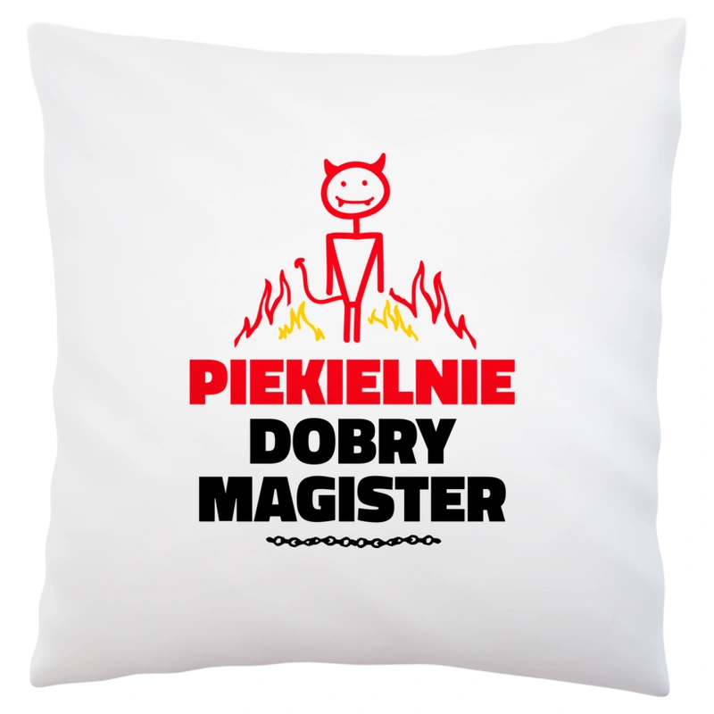 Piekielnie Dobry Magister - Poduszka Biała