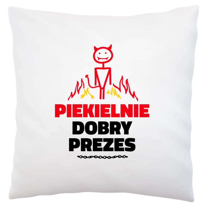 Piekielnie Dobry Prezes - Poduszka Biała