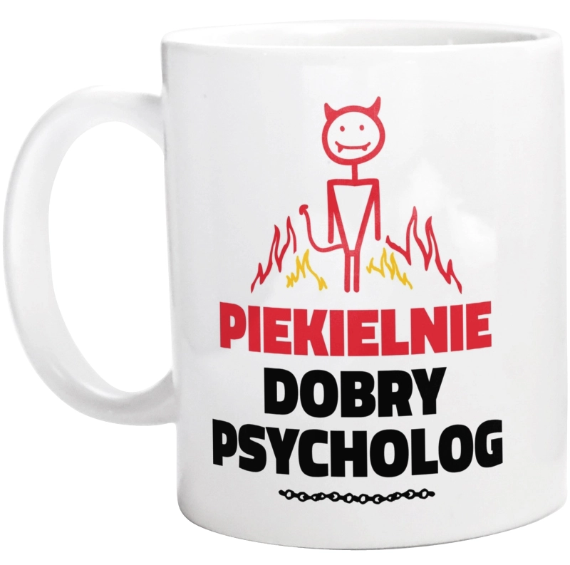 Piekielnie Dobry Psycholog - Kubek Biały