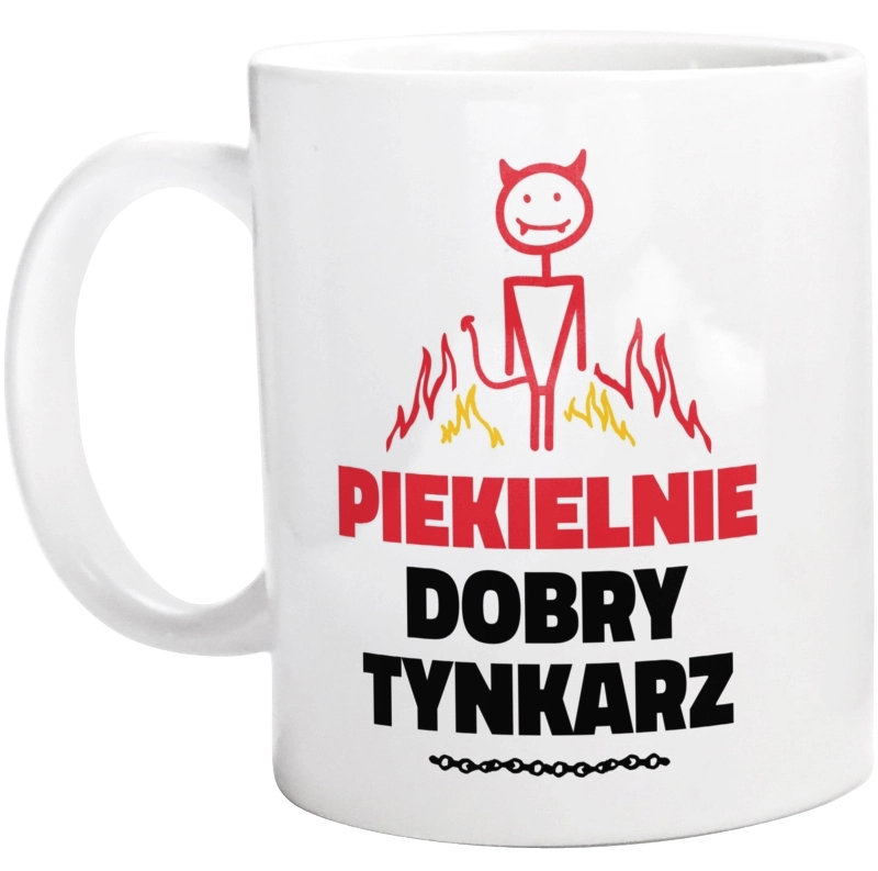 Piekielnie Dobry Tynkarz - Kubek Biały