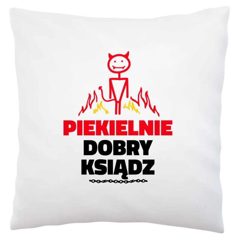 Piekielnie Dobry Ksiądz - Poduszka Biała