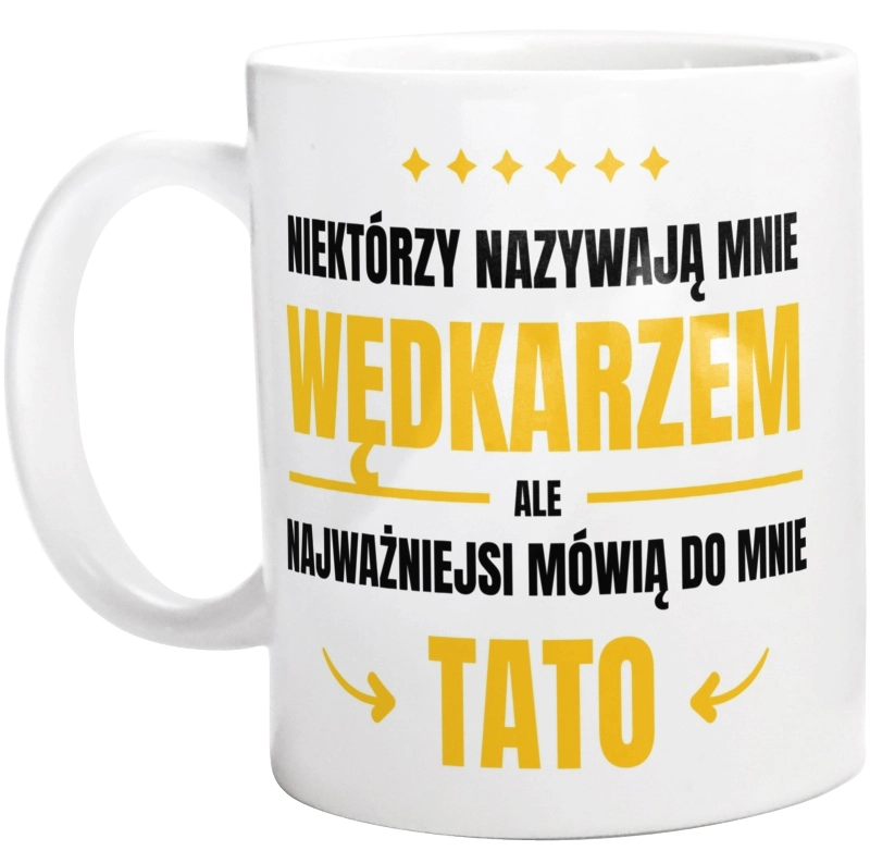 Tata Wędkarz - Kubek Biały