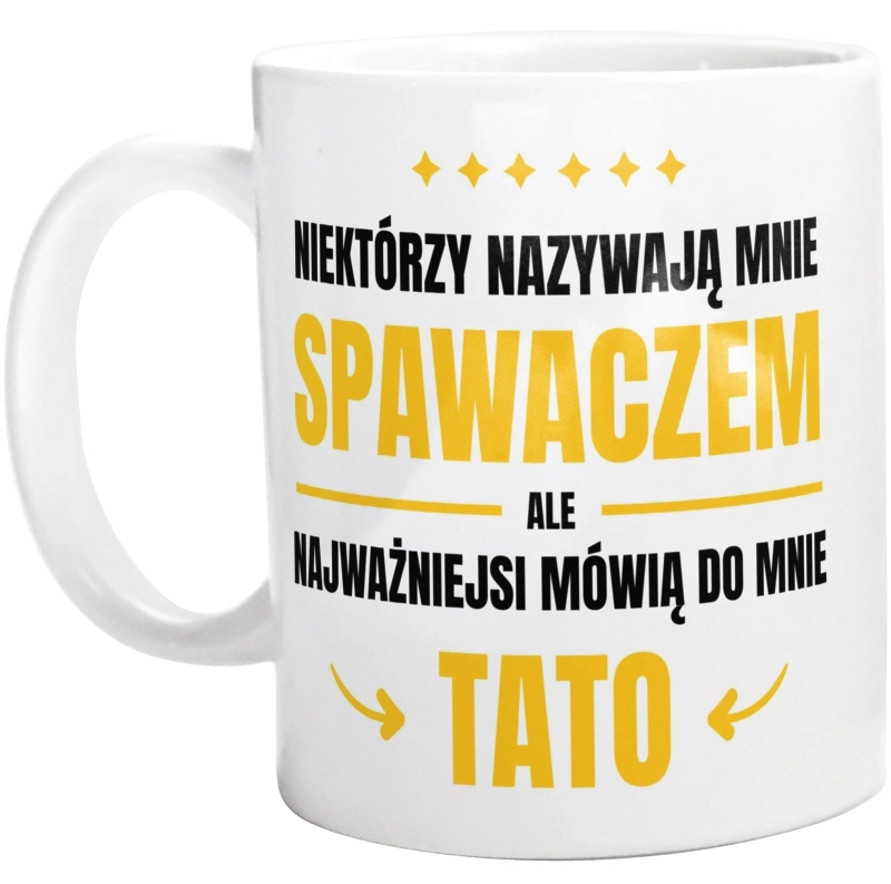 Tata Spawacz - Kubek Biały