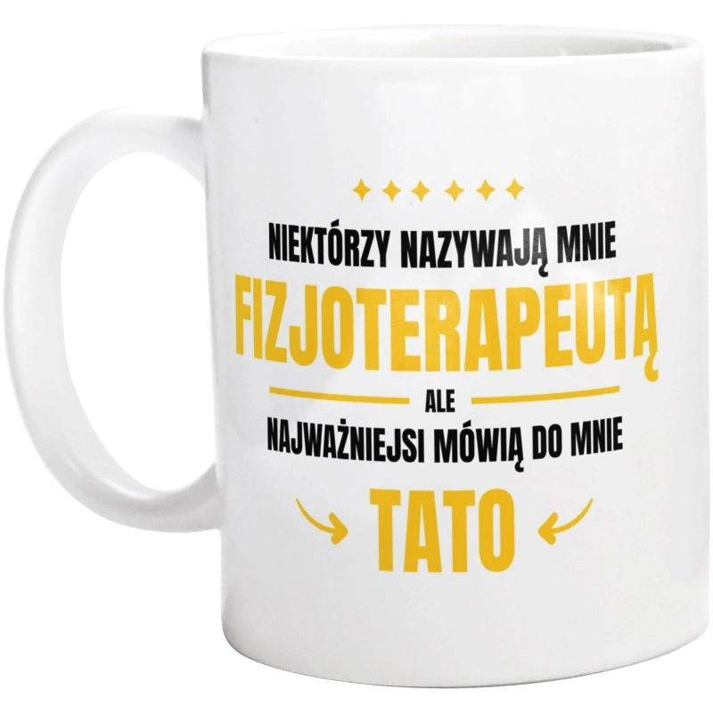 Tata Fizjoterapeuta - Kubek Biały