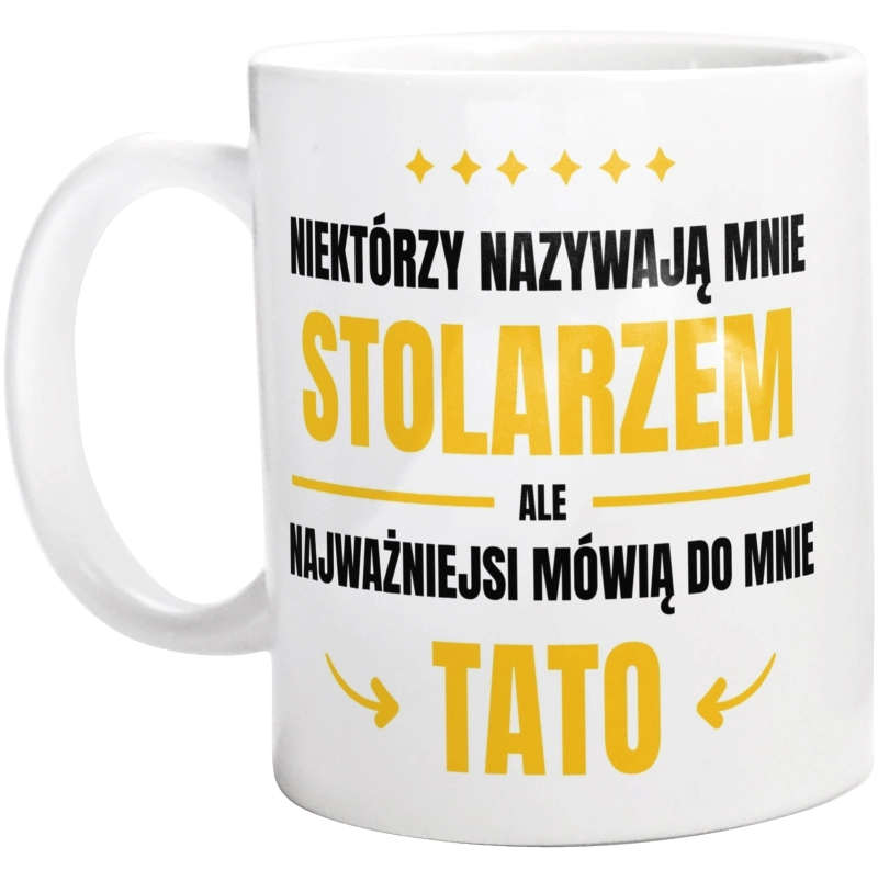 Tata Stolarz - Kubek Biały