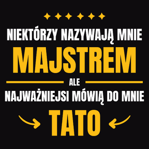 Tata Majster - Męska Koszulka Czarna