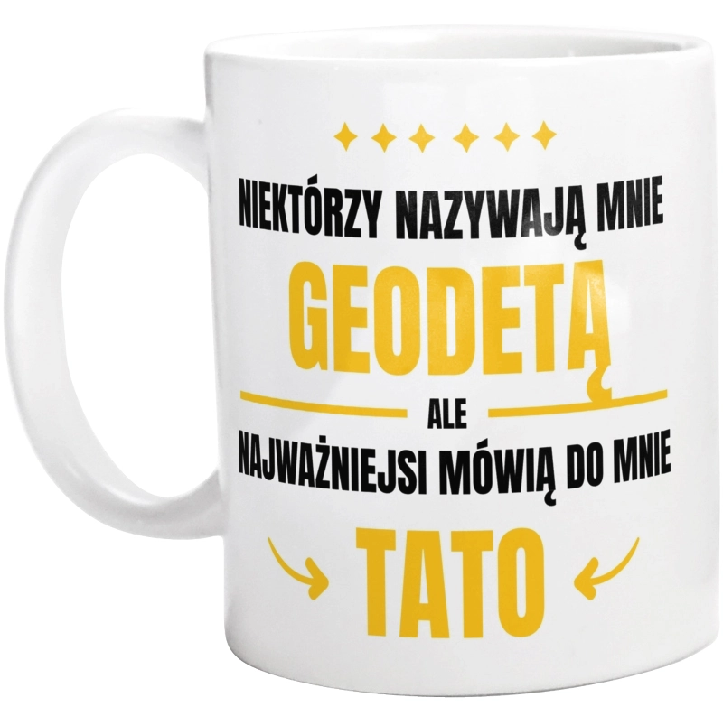 Tata Geodeta - Kubek Biały