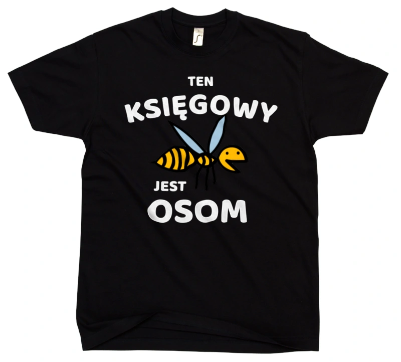 Ten Księgowy Jest Osom Awesome - Męska Koszulka Czarna