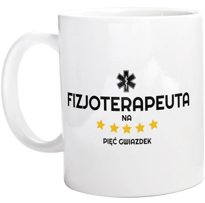 Fizjoterapeuta Na 5 Gwiazdek - Kubek Biały