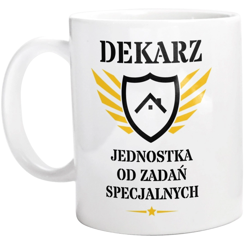 Dekarz Jednostka Od Zadań Specjalnych - Kubek Biały