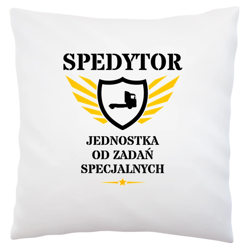 Spedytor Jednostka Od Zadań Specjalnych - Poduszka Biała