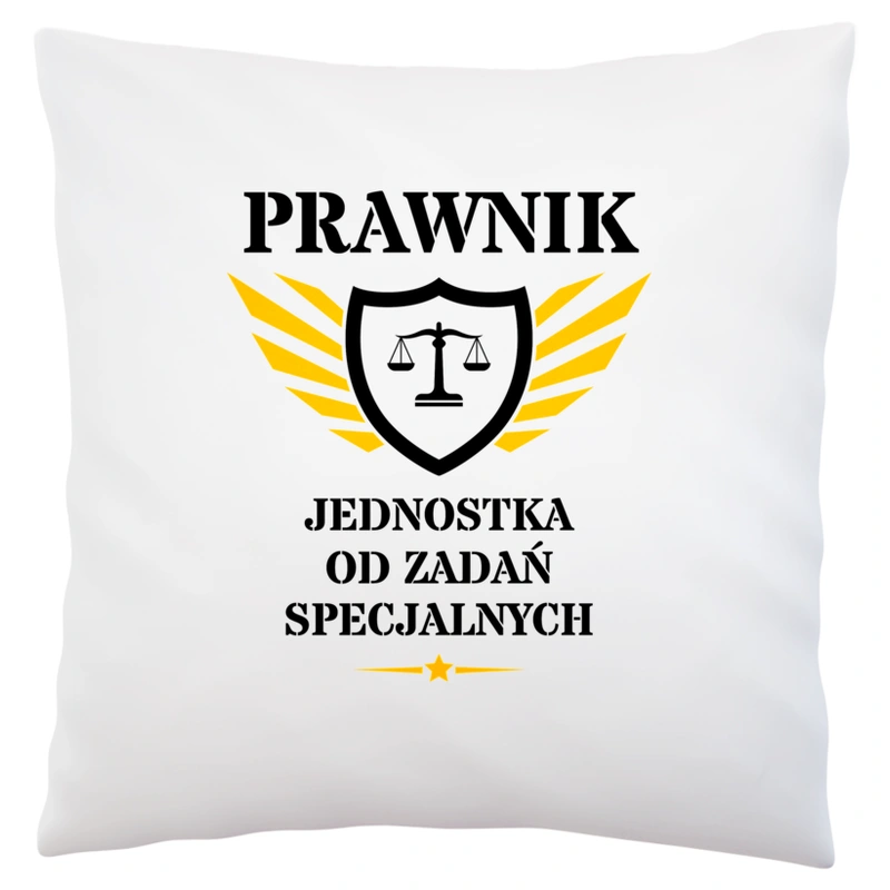 Prawnik Jednostka Od Zadań Specjalnych - Poduszka Biała