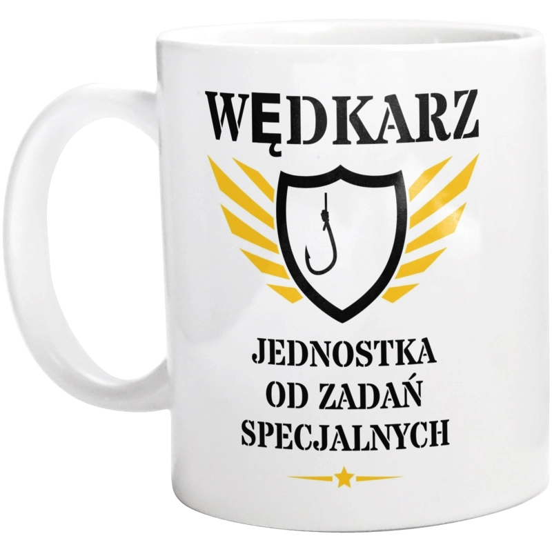 Wędkarz Jednostka Od Zadań Specjalnych - Kubek Biały