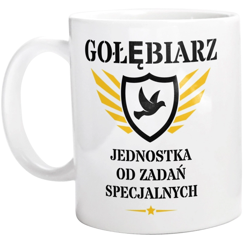 Gołębiarz Jednostka Od Zadań Specjalnych - Kubek Biały