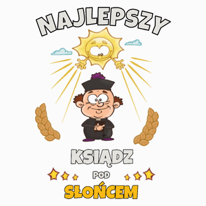 Najlepszy Ksiądz Pod Słońcem - Poduszka Biała