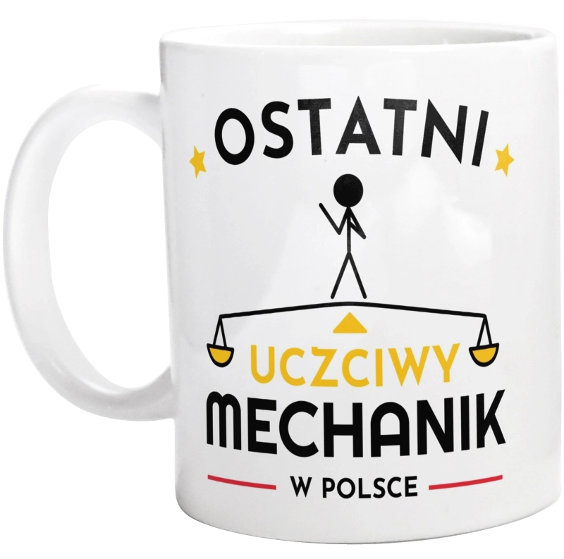 Ostatni Uczciwy Mechanik W Polsce - Kubek Biały