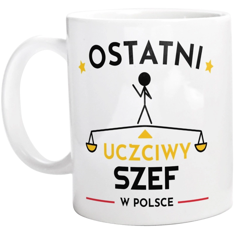 Ostatni uczciwy szef w polsce - Kubek Biały