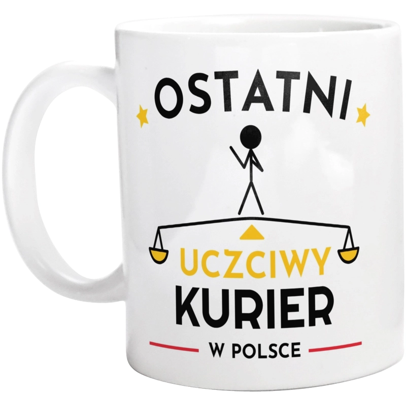 Ostatni uczciwy kurier w polsce - Kubek Biały