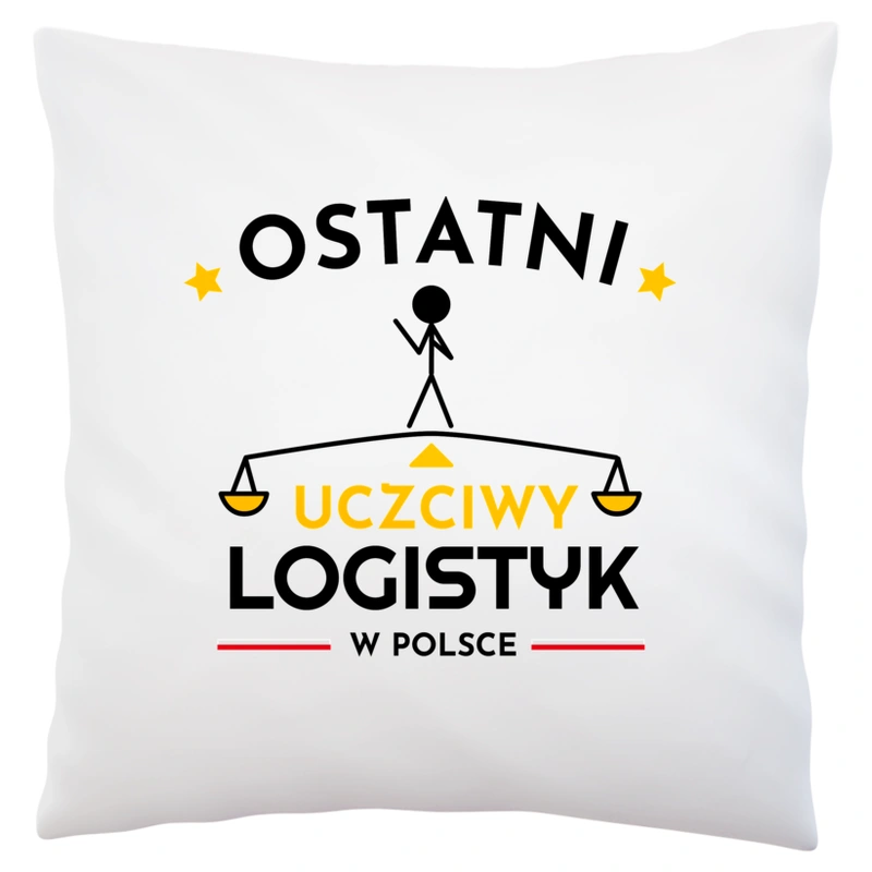 Ostatni uczciwy logistyk w polsce - Poduszka Biała