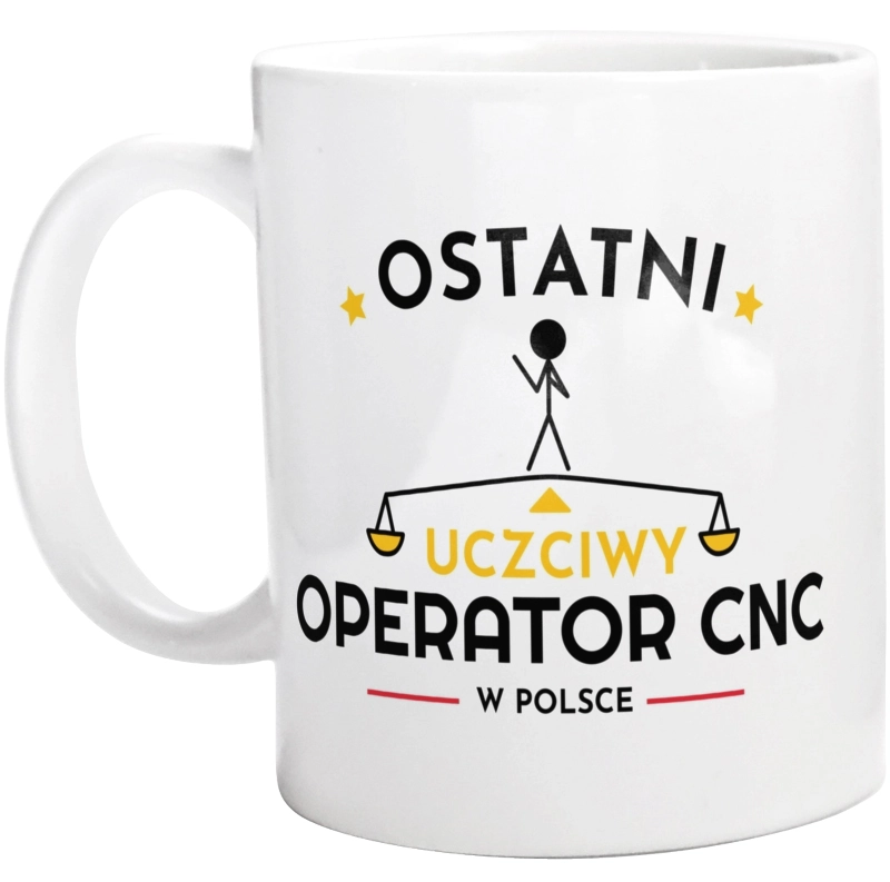 Ostatni Uczciwy Operator Cnc W Polsce - Kubek Biały