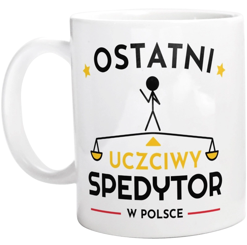 Ostatni uczciwy spedytor w polsce - Kubek Biały