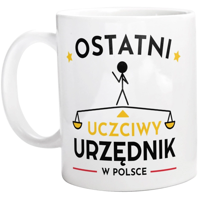 Ostatni uczciwy urzędnik w polsce - Kubek Biały