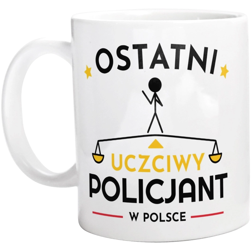 Ostatni uczciwy policjant w polsce - Kubek Biały