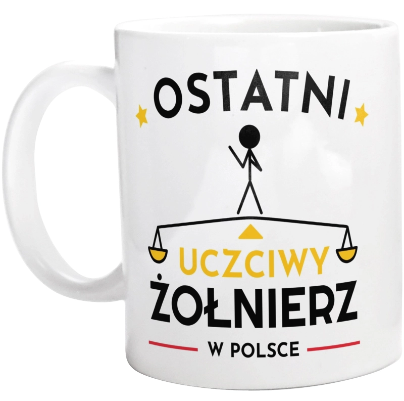 Ostatni uczciwy żołnierz w polsce - Kubek Biały